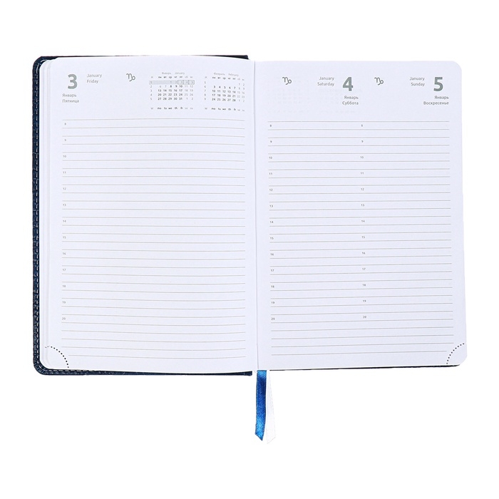 Ежедневник датированный 2025 года, A5 168 листов, Attomex. Croco, твердая обложка кожзам с поролоном, перефото, ляссе, блок 70, синий Ежедневник датированный 2025 года, A5 168 листов, Attomex. Croco, твердая обложка кожзам с поролоном, перефото, ляссе, блок 70, синий