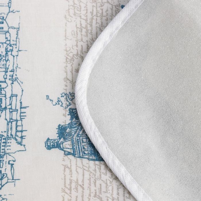 Чехол для гладильной доски Доляна«Ассорти», 140×50 см, с поролоном, рисунок МИКС