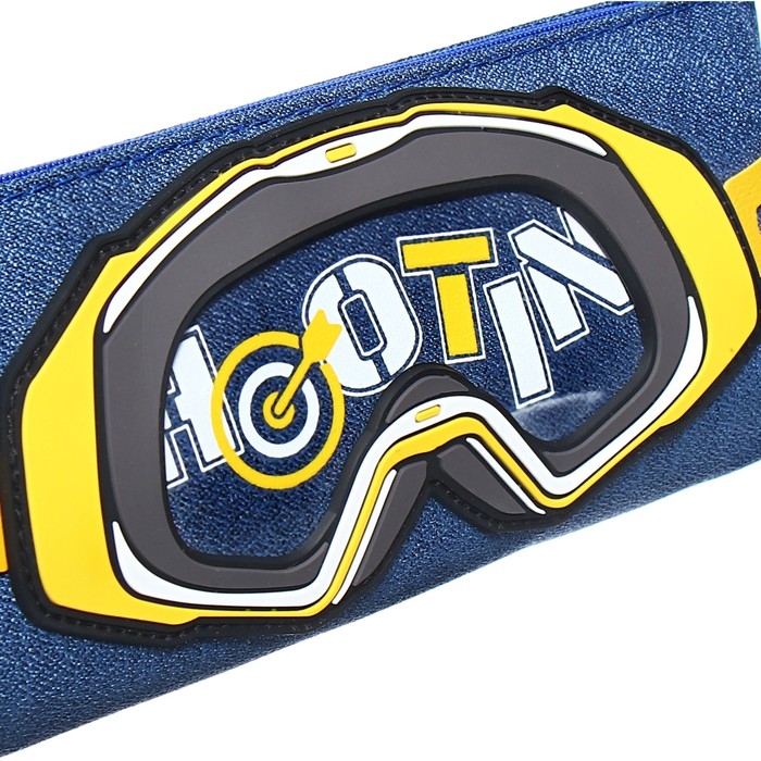 Пенал школьный на молнии Пенал школьный на молнии "Подводные очки", микс