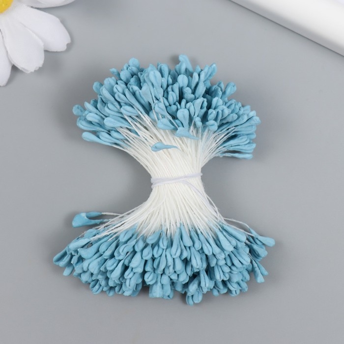 Тычинки для цветов Тычинки для цветов "Синий" набор 360 шт длина 6 см