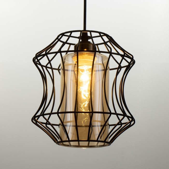 Светильник BayerLux Светильник BayerLux "Аласер" Е27 40Вт чёрный 19х19х22-122 см