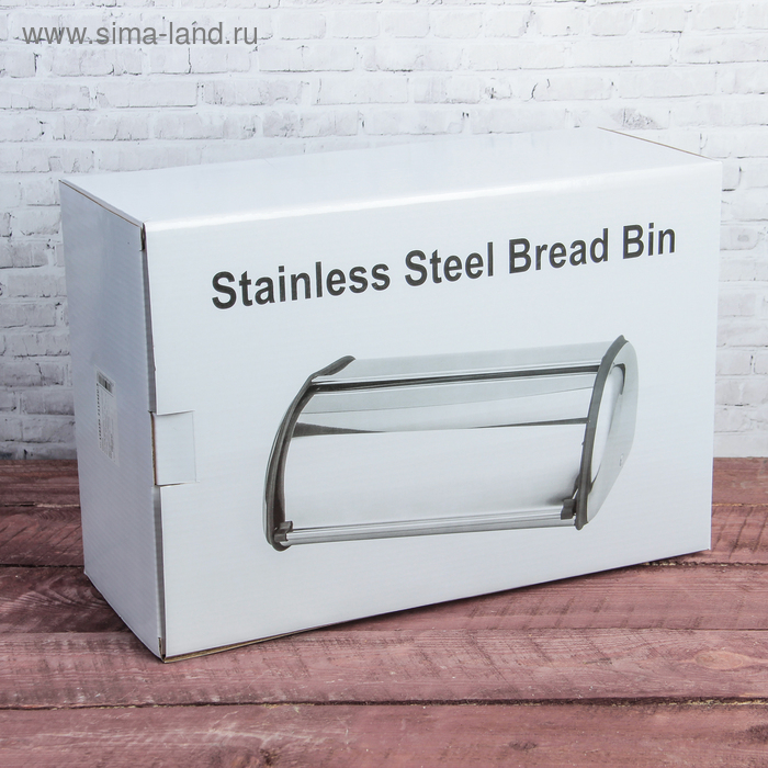 Хлебница из нержавеющей стали «Универсал», 35×24×14 см Хлебница из нержавеющей стали «Универсал», 35×24×14 см