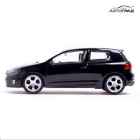 Машина металлическая VOLKSWAGEN GOLF GTI, 1:43, цвет чёрный