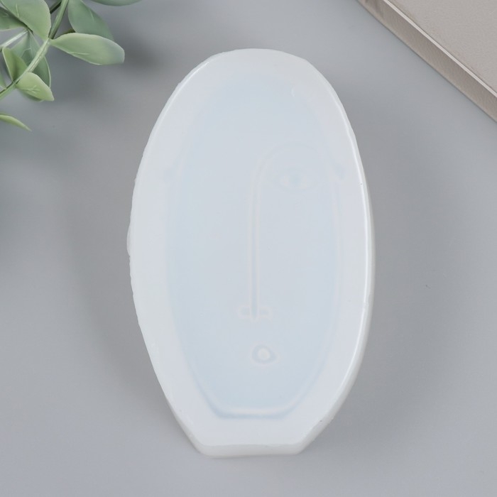 Молд силикон Молд силикон "Абстракция - овальное лицо" 11,5х6,6х3,2 см