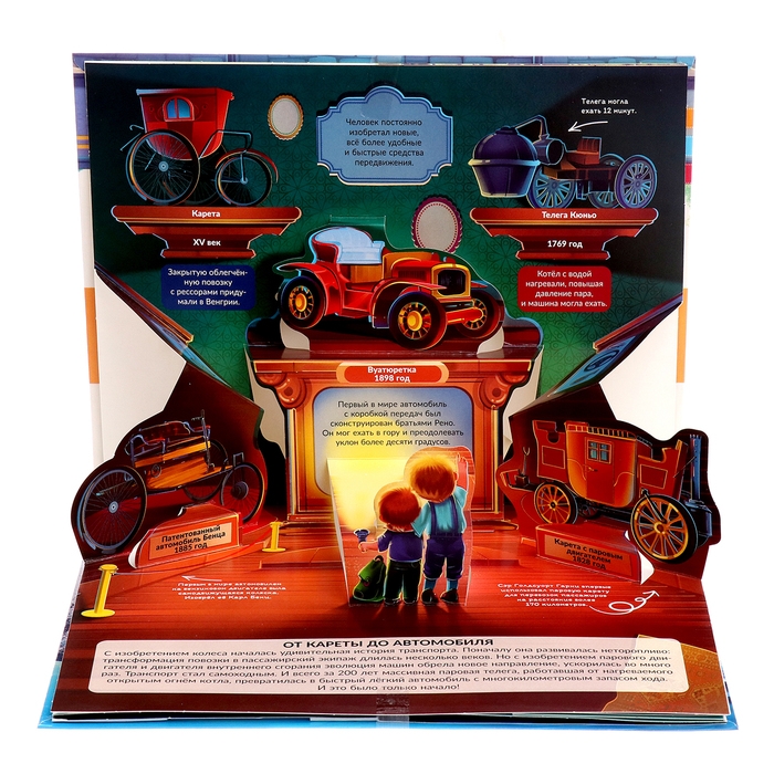 Энциклопедия-панорамка POP UP «Транспорт» Энциклопедия-панорамка POP UP «Транспорт»