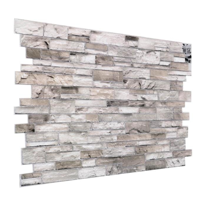 Панель ПВХ плитка песчаник Доломит 485х960 Панель ПВХ плитка песчаник Доломит 485х960