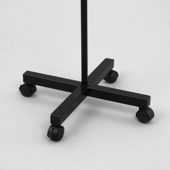 Вертушка, 5 ярусов по 10 крючков, 44×44×165, цвет чёрный Вертушка, 5 ярусов по 10 крючков, 44×44×165, цвет чёрный