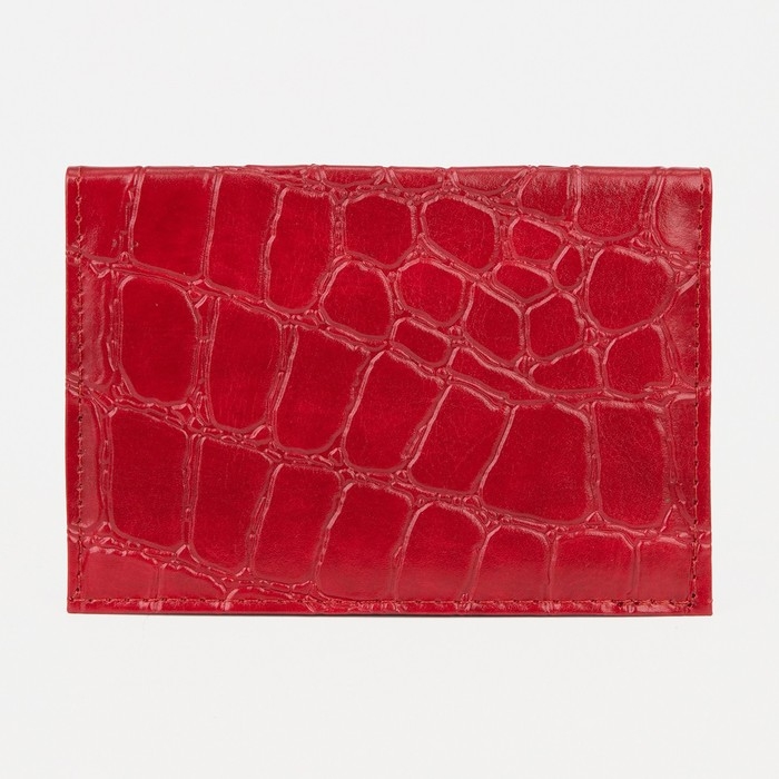 Обложка для паспорта, цвет красный Обложка для паспорта, цвет красный