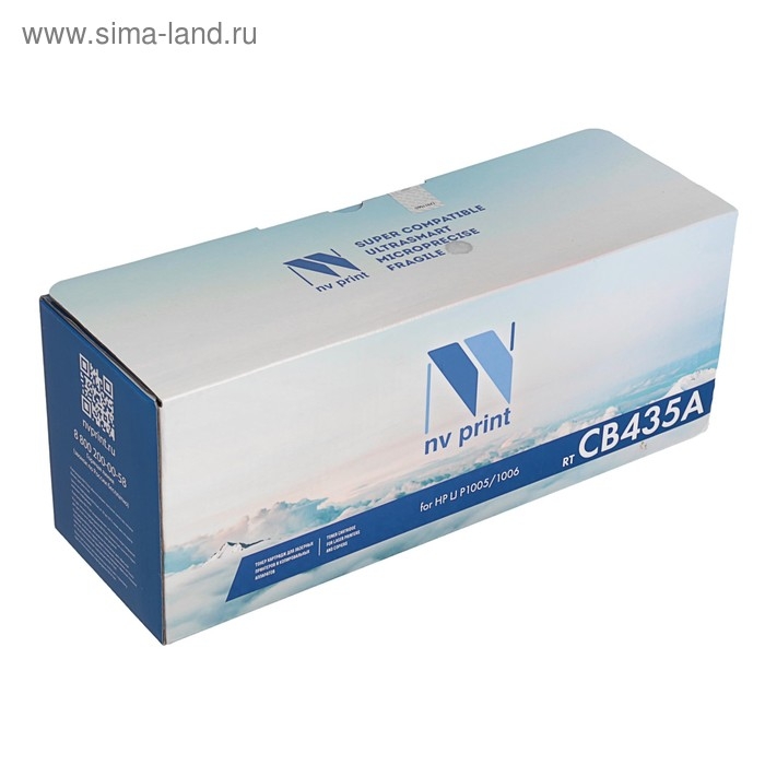 Картридж NV PRINT CB435A для HP LaserJet P1005/P1006 (1500k), черный Картридж NV PRINT CB435A для HP LaserJet P1005/P1006 (1500k), черный