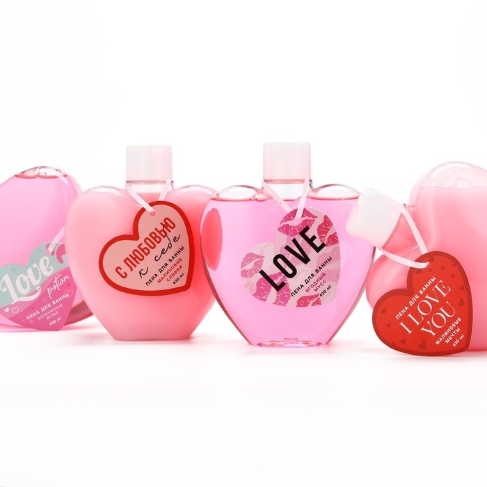 Пена для ванны Love potion, 430 мл, аромат клубничного зелья, ЧИСТОЕ СЧАСТЬЕ Пена для ванны Love potion, 430 мл, аромат клубничного зелья, ЧИСТОЕ СЧАСТЬЕ