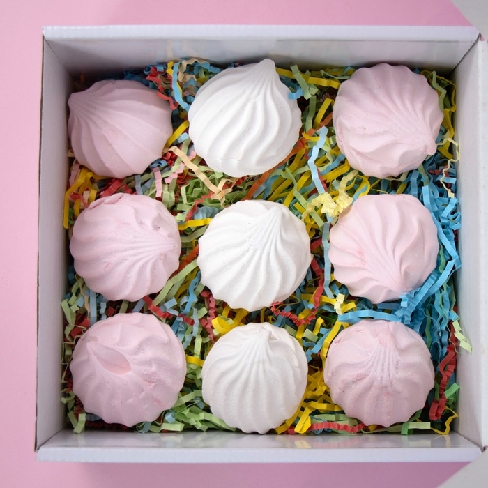 Коробка самосборная, с окном, Коробка самосборная, с окном, "Весенние пионы", 19 х 19 х 9 см