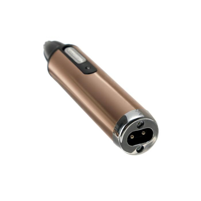 Триммер для волос Luazon LTRI-02, для носа/ушей, АКБ, золотистый Триммер для волос Luazon LTRI-02, для носа/ушей, АКБ, золотистый