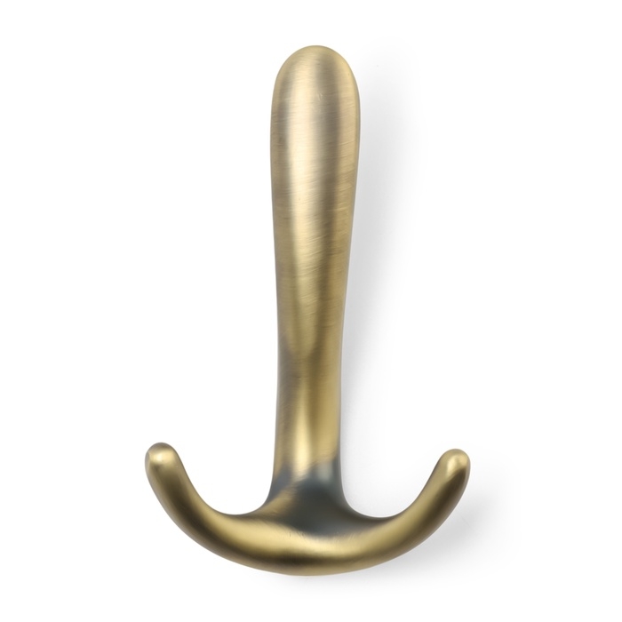 Крючок мебельный CAPPIO HOOK, трехрожковый, бронза Крючок мебельный CAPPIO HOOK, трехрожковый, бронза