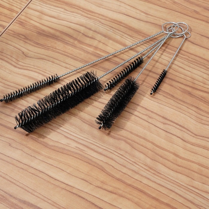 Набор ёршиков для посуды Доляна «Универсал», 5 шт, от 28×3 до 12,5×0,6 см Набор ёршиков для посуды Доляна «Универсал», 5 шт, от 28×3 до 12,5×0,6 см