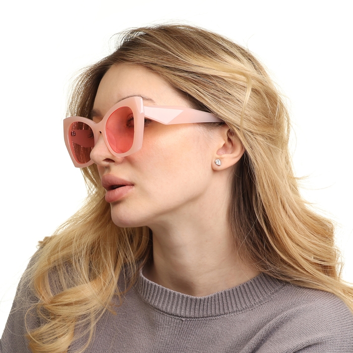 Очки солнцезащитные женские Очки солнцезащитные женские "OneSun", uv 400, дужка 15, линза 5.2х4.5 см