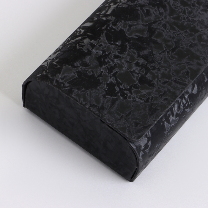 Футляр для очков на магните, длина 16 см, цвет чёрный Футляр для очков на магните, длина 16 см, цвет чёрный