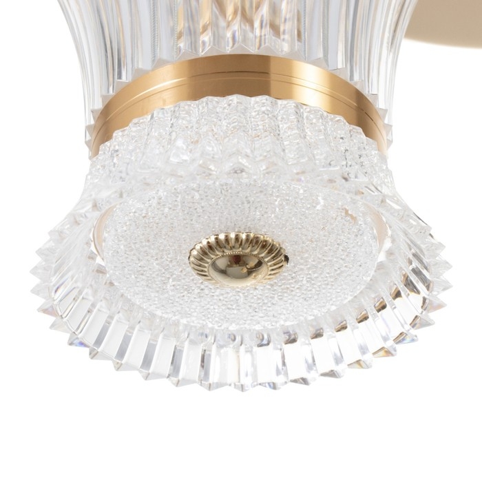 Светильник BayerLux Светильник BayerLux "Медея" 4LED+3LED 41Вт ПДУ золото 40х40х100см