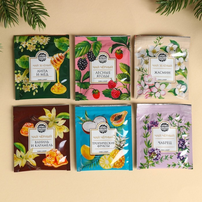 Новый год! Чайная коллекция «Счастья в дом», 54 г (30 пакетиков х 1,8 г). Новый год! Чайная коллекция «Счастья в дом», 54 г (30 пакетиков х 1,8 г).