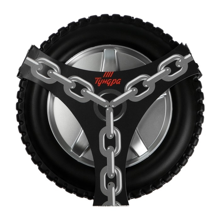 Набор инструментов ТУНДРА, подарочный пластиковый кейс Набор инструментов ТУНДРА, подарочный пластиковый кейс "Колесо", 24 предмета