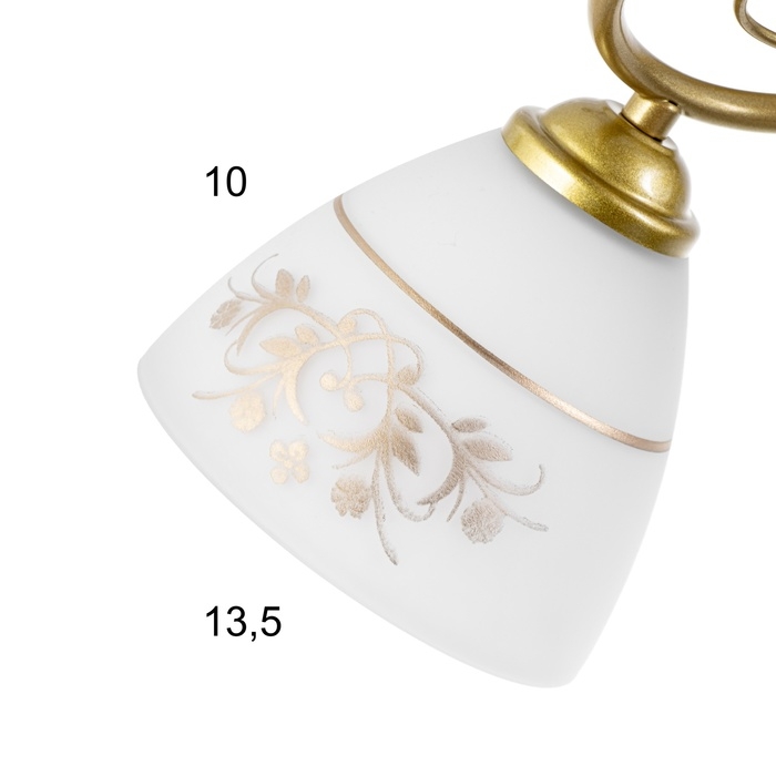 Люстра Люстра "Элора" 2хЕ27 40Вт золото 48х26 см