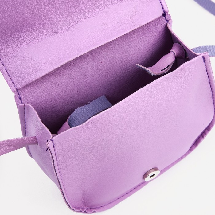 Сумка детская для девочки на магните, цвет сиреневый Сумка детская для девочки на магните, цвет сиреневый