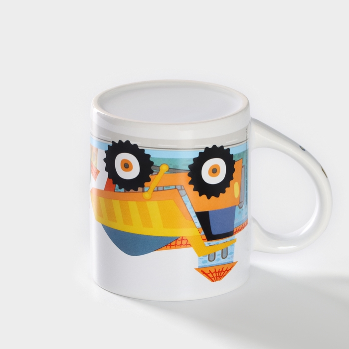 Кружка керамическая «Синий трактор», 240 мл Кружка керамическая «Синий трактор», 240 мл