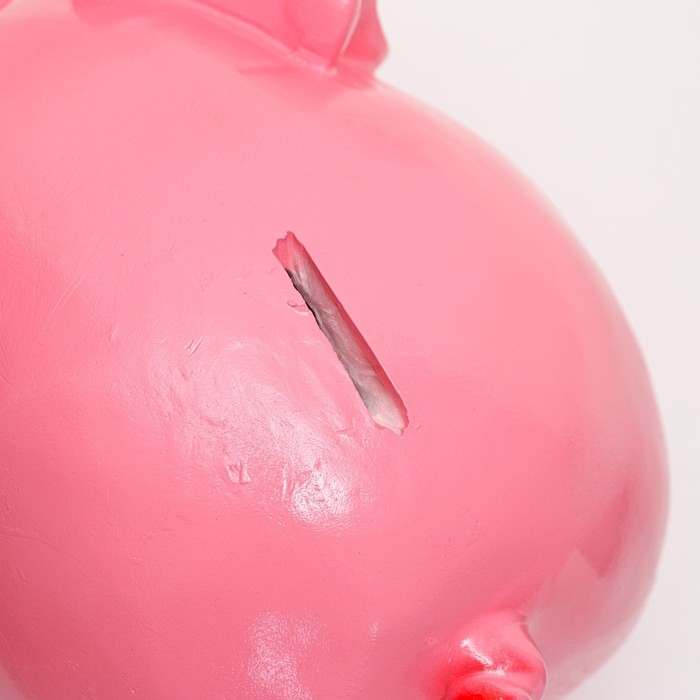 Копилка Копилка "Свинка класика" большая, 15х14см