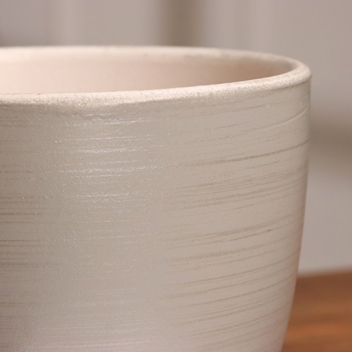 Горшок цветочный Горшок цветочный "Фоджа" серый линии 1,4 л