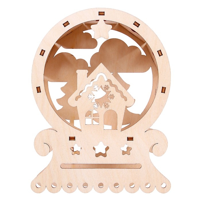 Заготовка для творчества «Зимний шар» Заготовка для творчества «Зимний шар»