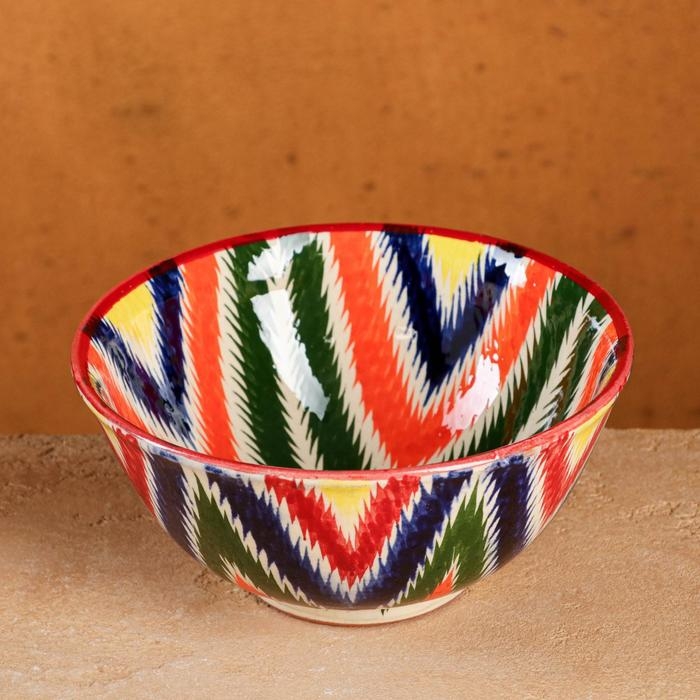 Коса Риштанская Керамика  Коса Риштанская Керамика "Атлас" 15,5 см, средняя, разноцветный