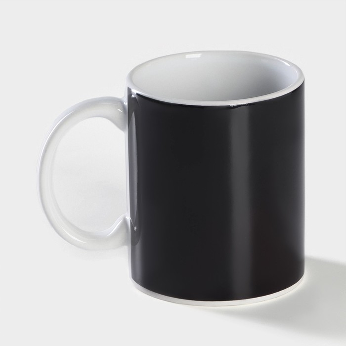 Кружка - хамелеон керамическая Доляна «Прохладительные пузырики», 350 мл, цвет белый Кружка - хамелеон керамическая Доляна «Прохладительные пузырики», 350 мл, цвет белый