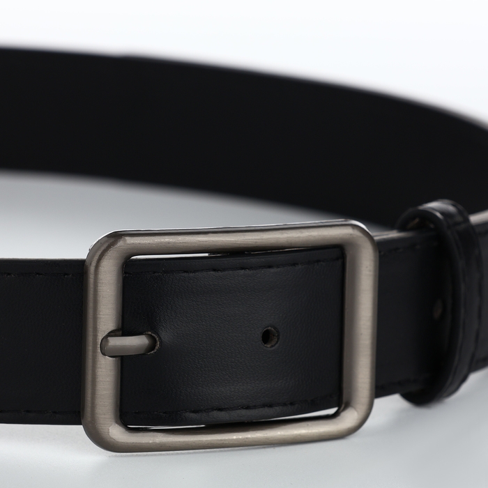 Ремень женский, ширина 3,5 см, цвет чёрный Ремень женский, ширина 3,5 см, цвет чёрный