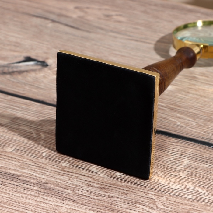 Лупа настольная сувенирная Лупа настольная сувенирная "Рист" дерево, латунь 25 см