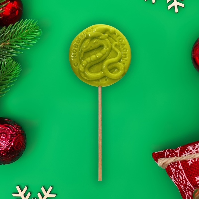 Новый год. Карамель леденцовая фигурная Sweet Ness "Медаль 2025", 30 г