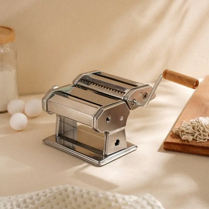 Лапшерезка ручная SL Home &laquo;Оливковая роща&raquo;, 21&times;15&times;13.5 см, нержавеющая сталь, серебристая