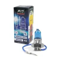 Галогенная лампа AVS ATLAS BOX/5000К/ H3.12V.55W.коробка 1шт.