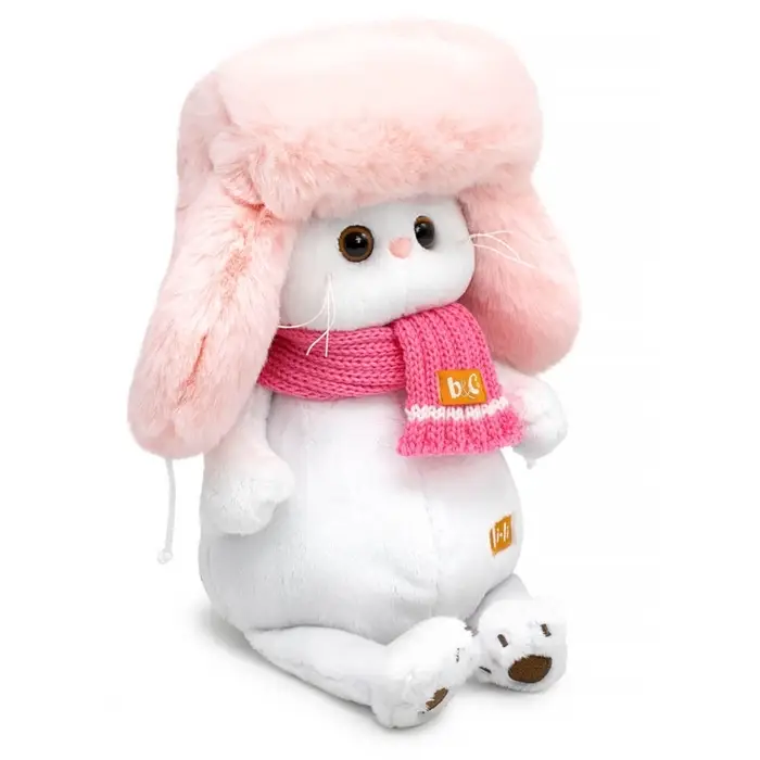 Мягкая игрушка «Кошечка Ли-Ли», в меховой шапке и шарфе, 24 см Мягкая игрушка «Кошечка Ли-Ли», в меховой шапке и шарфе, 24 см