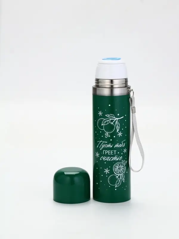 Термос с подвесом «Счастье греет», 500 мл