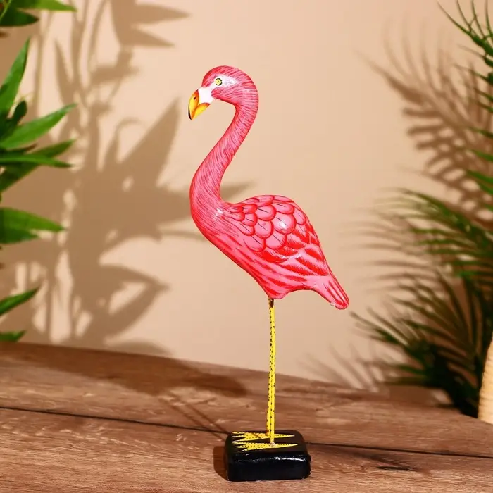 Сувенир Сувенир "Фламинго" дерево 30 см