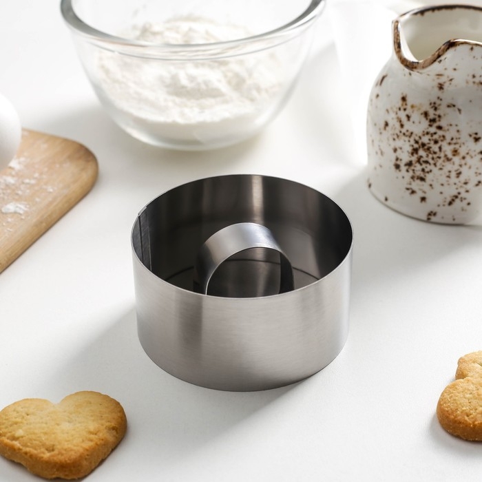 Форма для выкладки с прессом и трафаретом «Любовь», 8×4 см Форма для выкладки с прессом и трафаретом «Любовь», 8×4 см