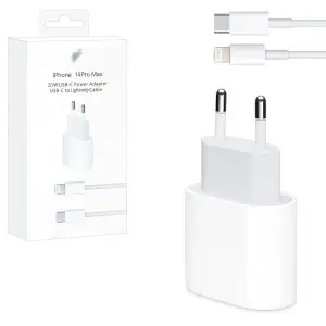 Сетевое зарядное устройство Type-C Lighting 20W iPh Logo