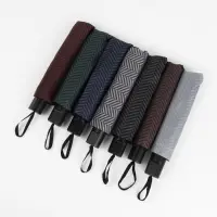 Зонт механический &laquo;Классика&raquo;, эпонж, 4 сложения, 8 спиц, R=48/55 см, d=96 см, МИКС