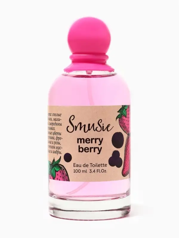 Туалетная вода женская Smusie Merry Berry, 100 мл