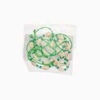 Ожерелье с ракушками &laquo;Халия&raquo;, длина 35 см, зелёное