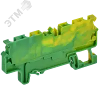 ARMAFIX Клемма пружинная CX2.5-4 PE 2,5мм2 четырехконтактная заземляющая IEK