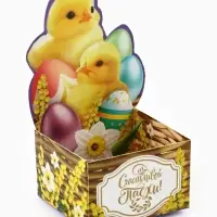 Подставка для яиц на Пасху &laquo;Цыплята&raquo;, 4.5&times;4&times;3 см