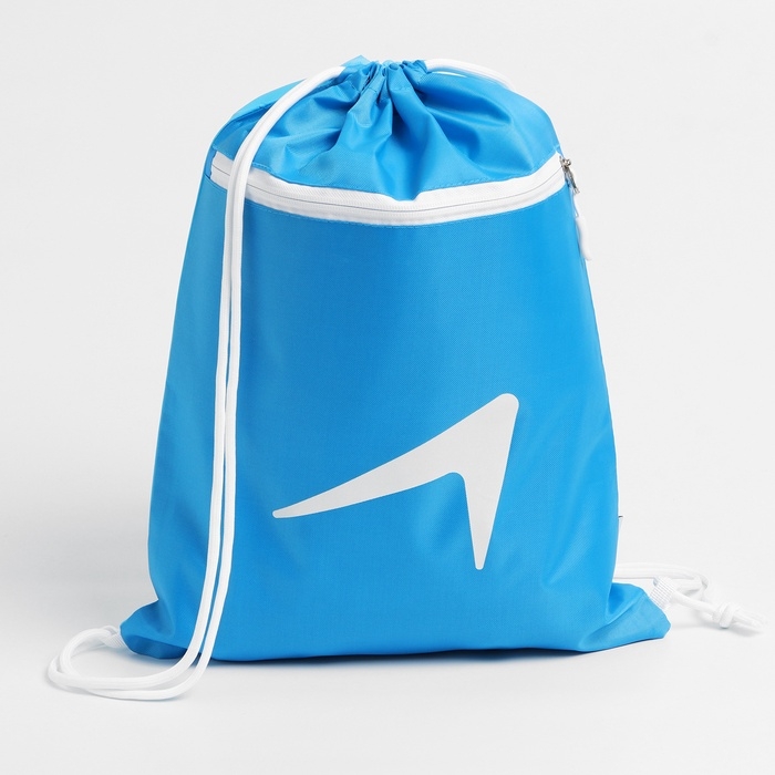 Сумка для мокрых вещей, 42*32 см, цвет голубой Сумка для мокрых вещей, 42*32 см, цвет голубой