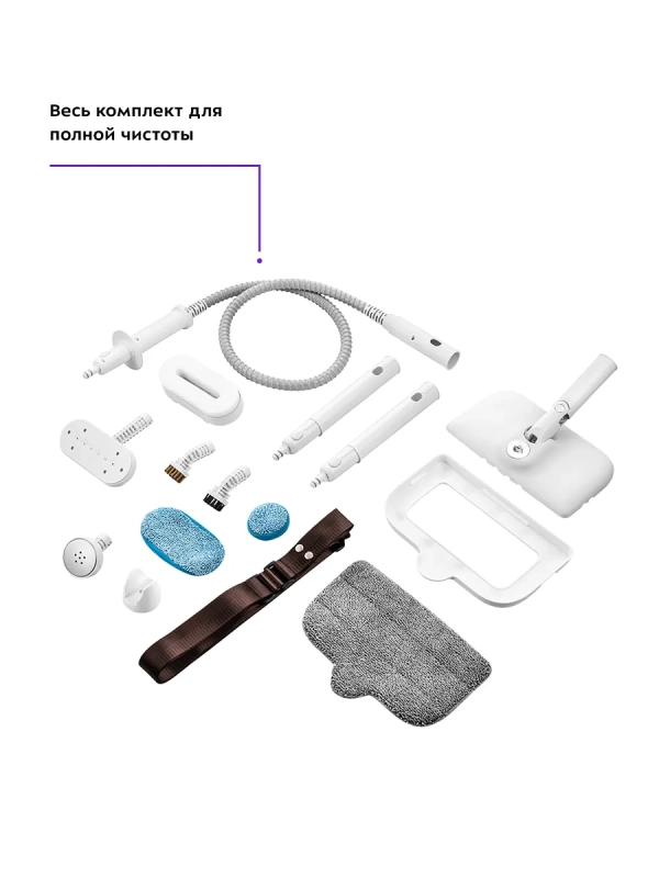 Паровая швабра 6 в 1 КТ-1016 - 1200 Вт Паровая швабра 6 в 1 КТ-1016 - 1200 Вт