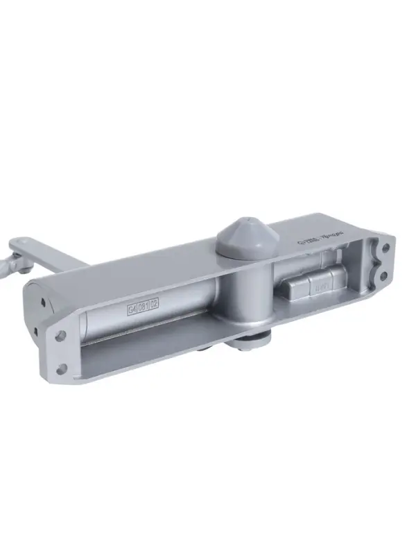 Доводчик дверей ТУНДРА G072 морозостойкий, до -50, до 120 кг, цвет серебро