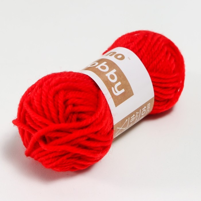 Пряжа 100% полиэстер "Softy Hobby" 18м ±2м 10 гр набор 12 шт, МИКС